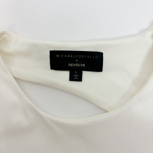 Michael Costello x REVOLVE Elsa Maxi Dress in White Size S - Picture 5 of 9